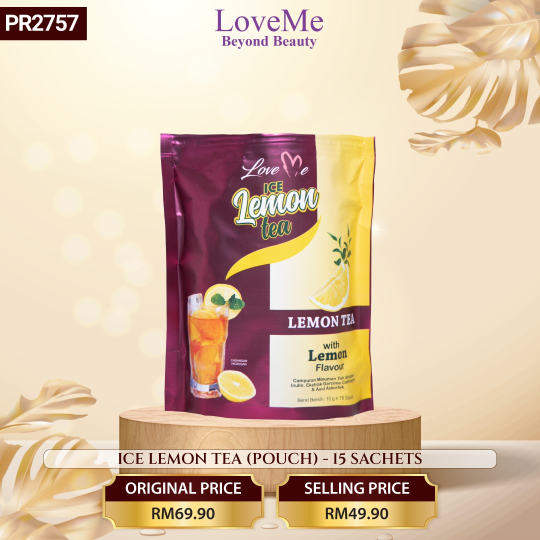 ICE LEMON TEA IN POUCH - 15 SACHETS IN POUCH